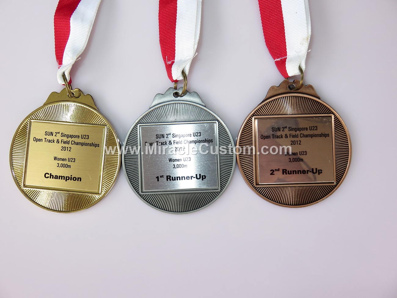 custom insert medals