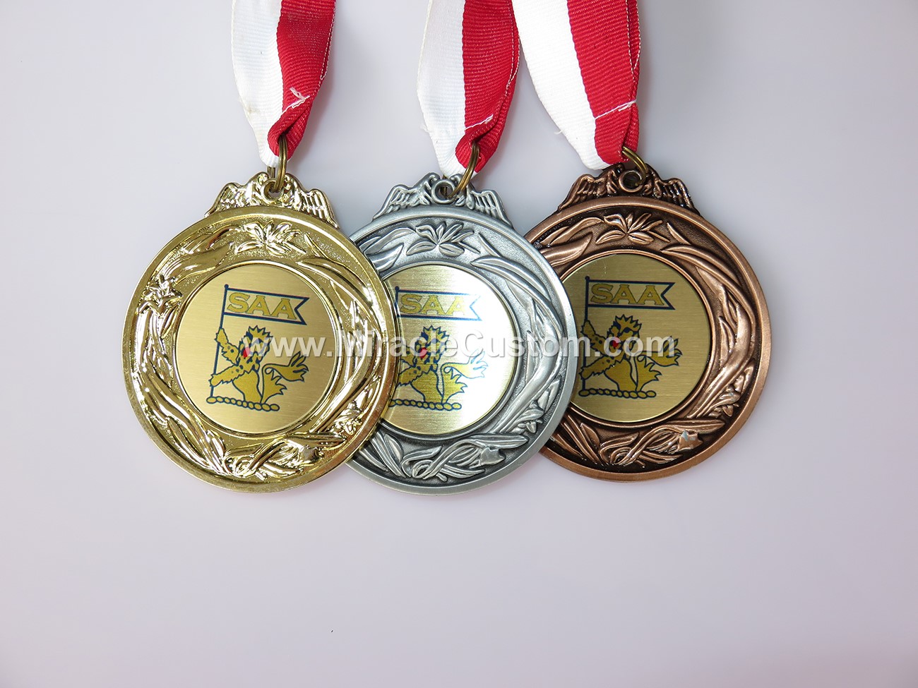 custom insert medals