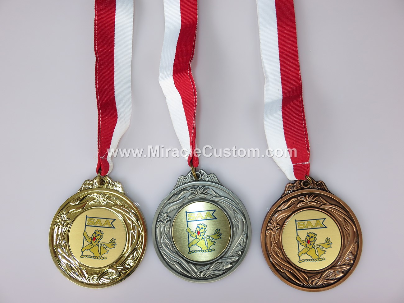 custom insert medals