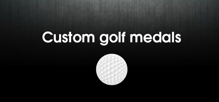 custom golf medals