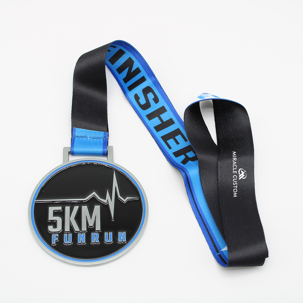 5k fun run running medals