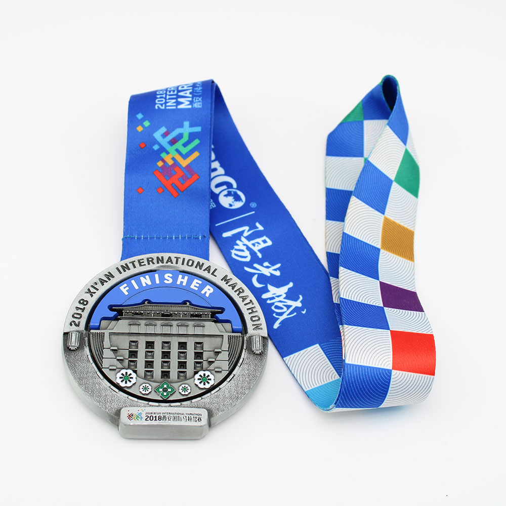 Custom Online Marathon LED medals