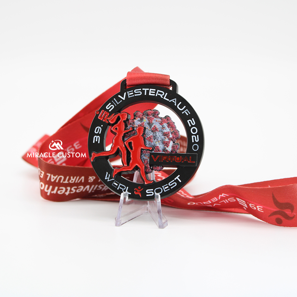 Custom Virtual Race Medals Hollowed Out Medals