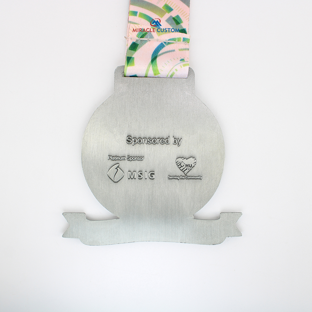 Custom Running with Rudolph KindRed Hearts Fun Run Medals