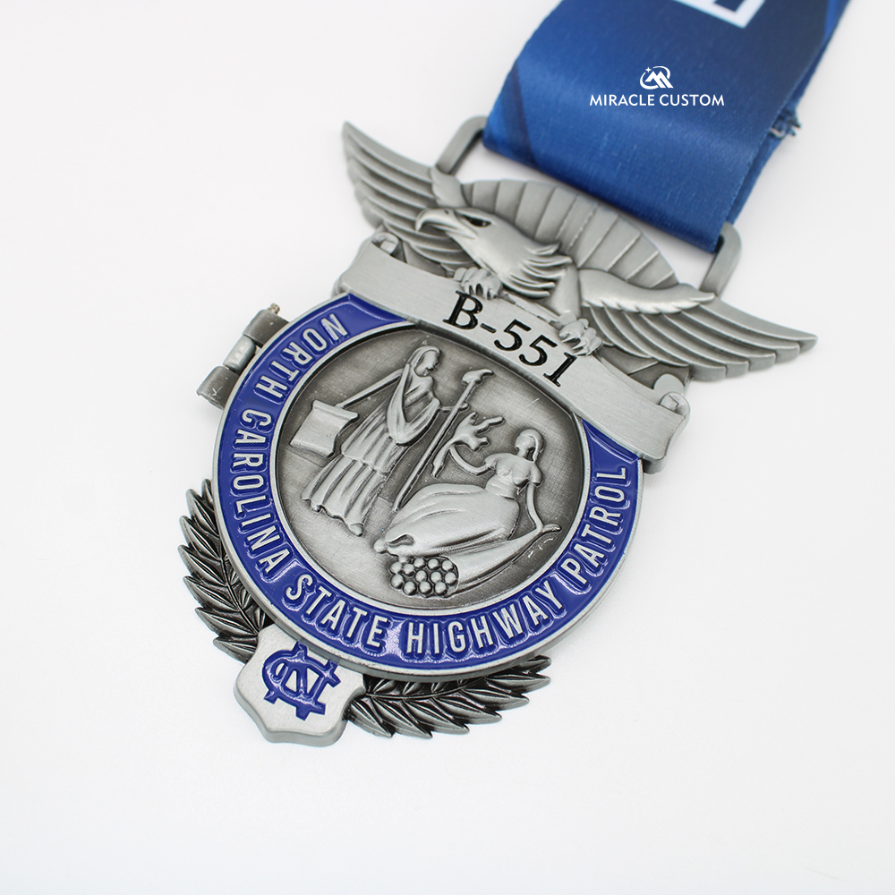 Custom Trooper Kevin Conner Memorial Run Sports Medals