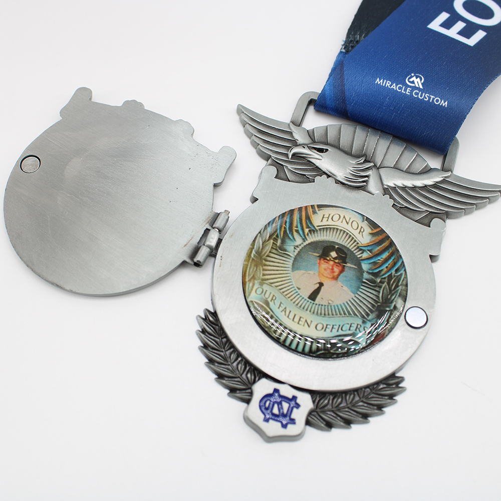 Custom Trooper Kevin Conner Memorial Run Sports Medals