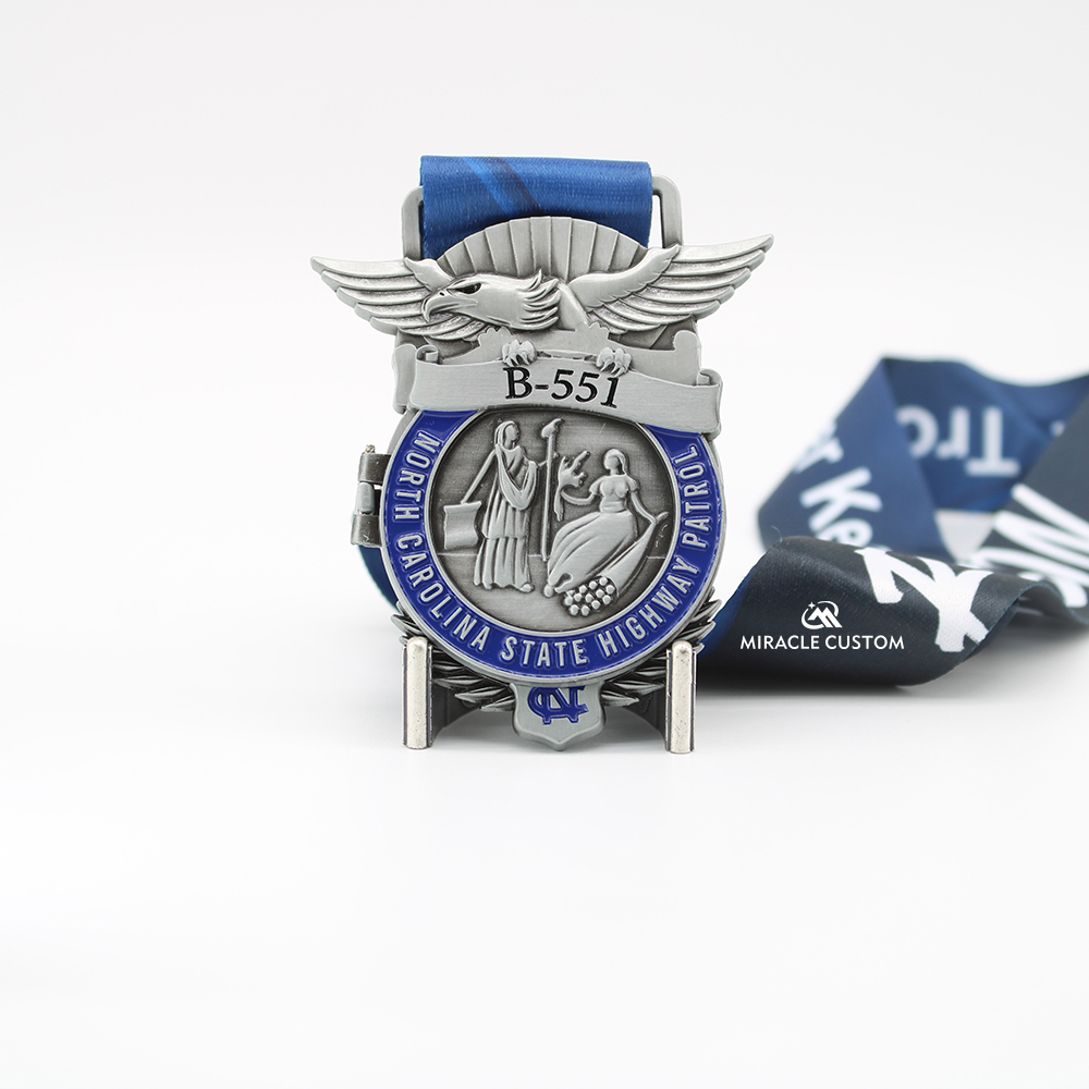 Custom Trooper Kevin Conner Memorial Run Sports Medals