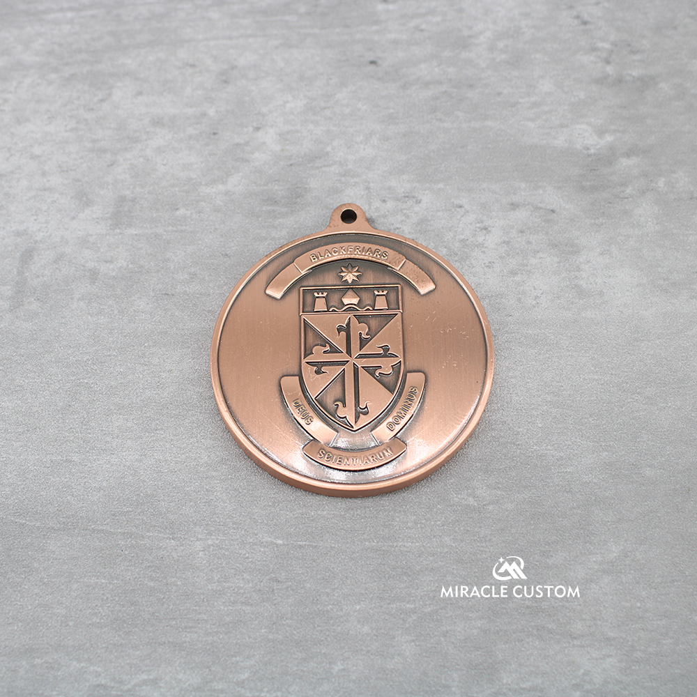 Custom Die Struck Brass Medals Sports Medals