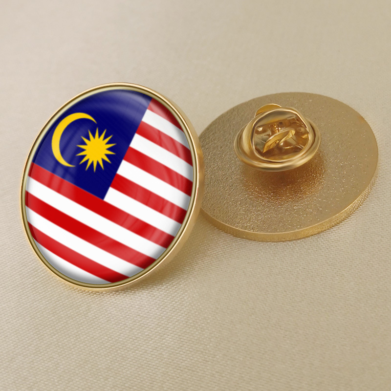 Custom Malaysia Lapel Pins Enamel Pins