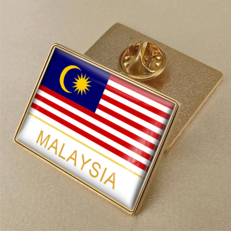 Custom Malaysia Lapel Pins Enamel Pins