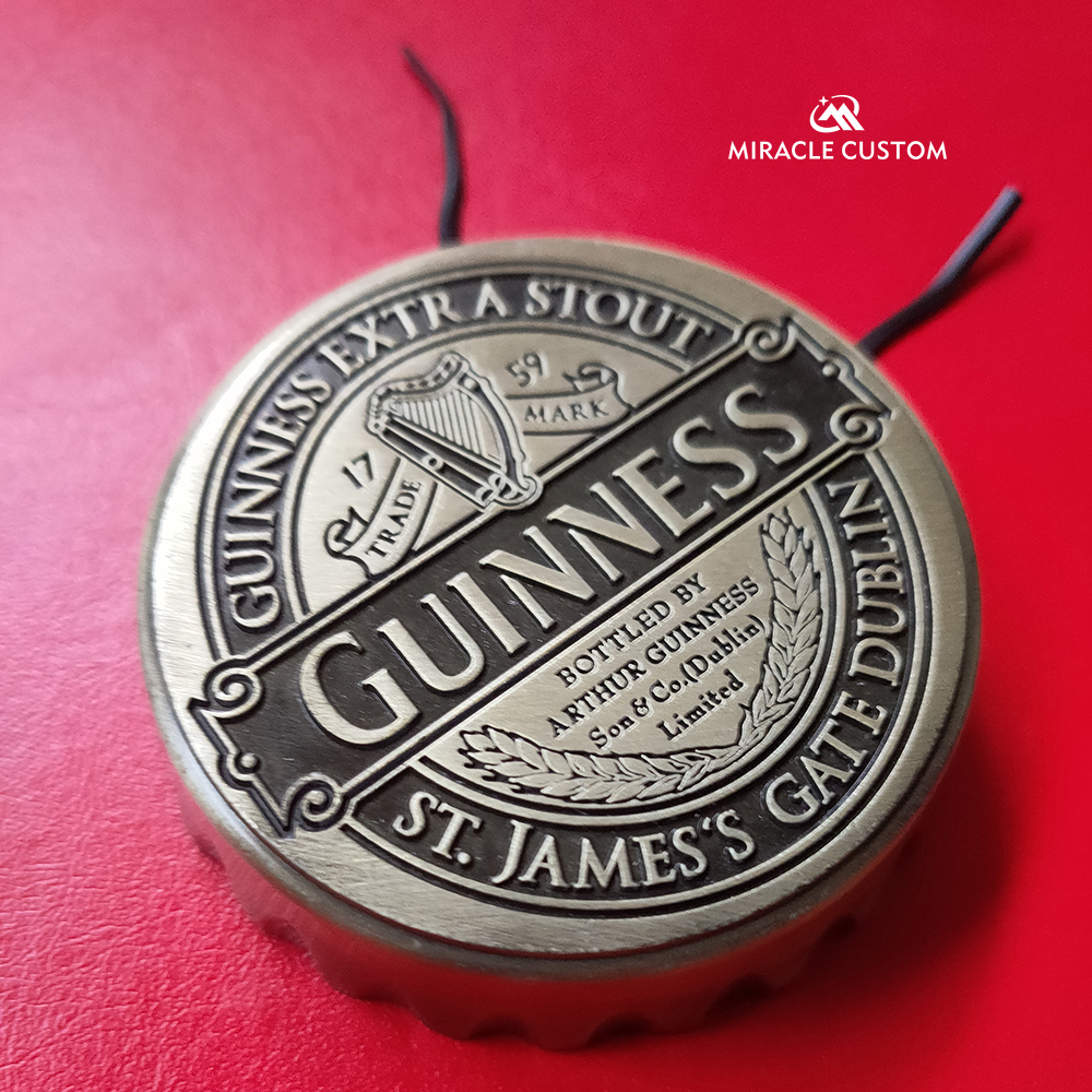 Guinness Fridge Magnet Bottle Opener