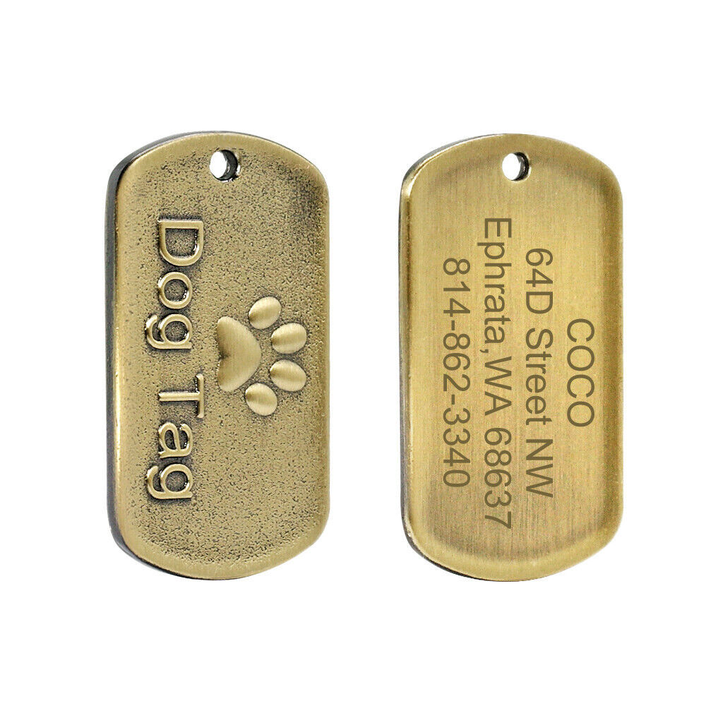 Military Pet Tag