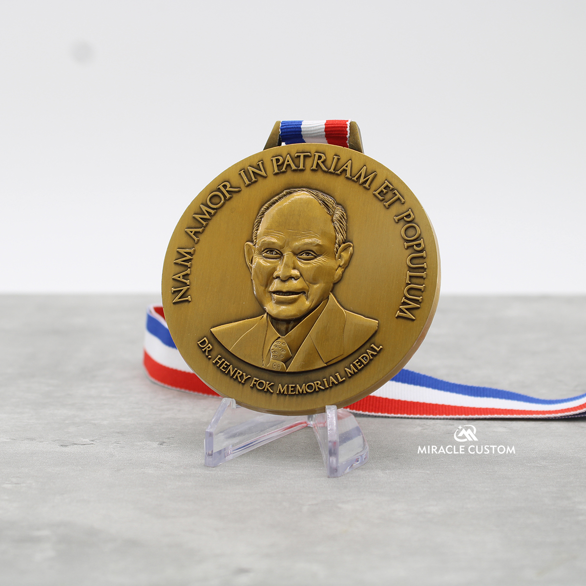 Custom Henry Fok souvenir medallions 3D Medals