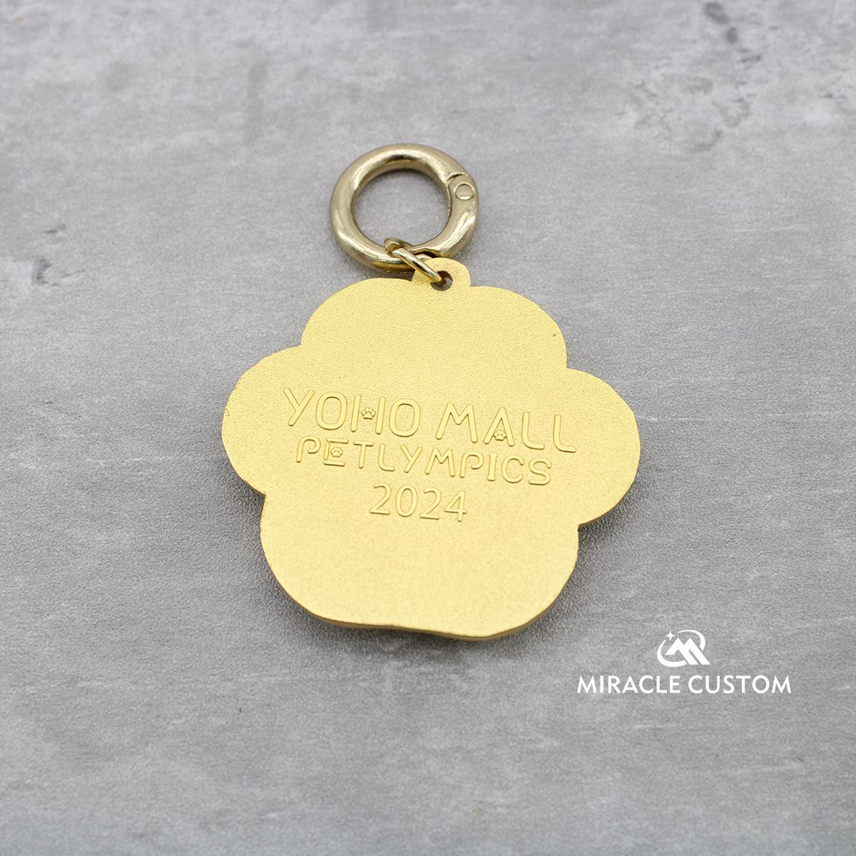 Custom 3D Dog Paw Key chains