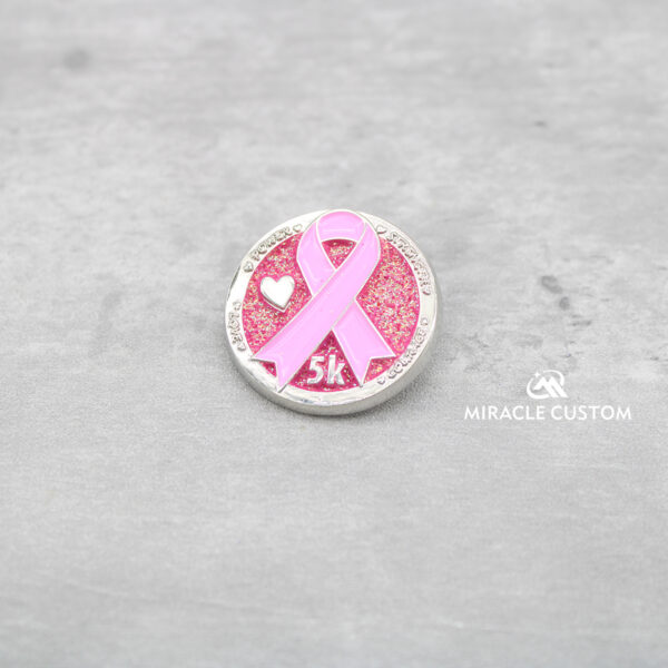 Custom Glitter Enamel Lapel Pins